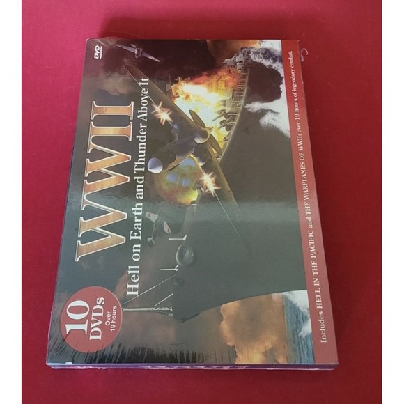 WW II Hell on Earth and Thunder Above It DVD 2009 10 Disc Set New Sealed - Picture 3 of 6